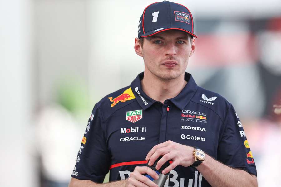 Max Verstappen à Djeddah.