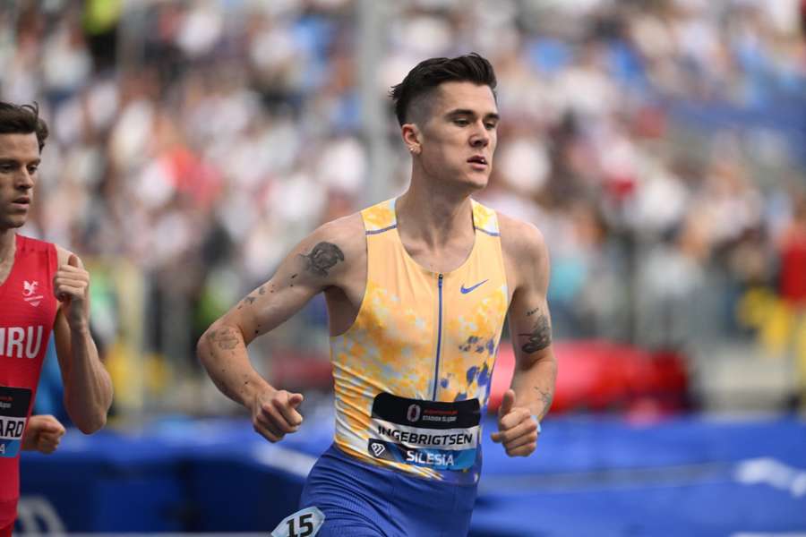 Jakob Ingebrigtsen 4e à Chorzow pour son retour sur 1.500 m Jakob Ingebrigtsen 4e à Chorzow pour son retour sur 1.500 m