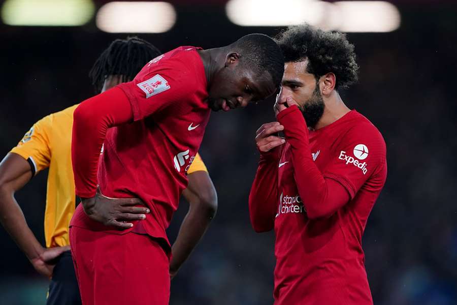 Konate and Salah stood out for Liverpool
