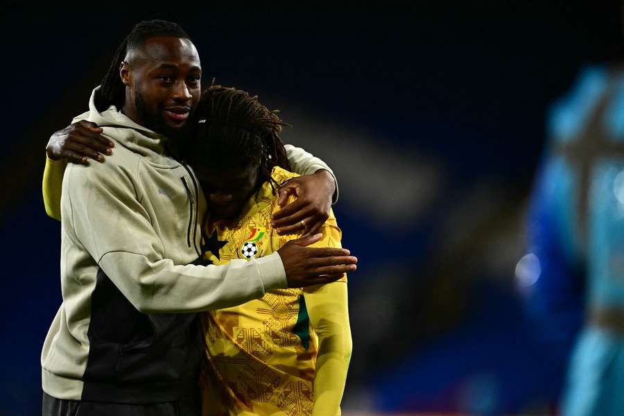 Ghana played out a 1-1 draw with Wales in a friendly. Ghana played out a 1-1 draw with Wales in a friendly.