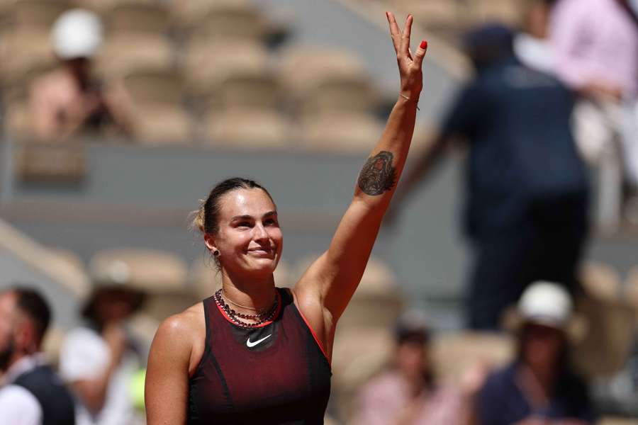 Démarrage victorieux pour la numéro 1 mondiale Sabalenka à Roland-Garros Démarrage victorieux pour la numéro 1 mondiale Sabalenka à Roland-Garros