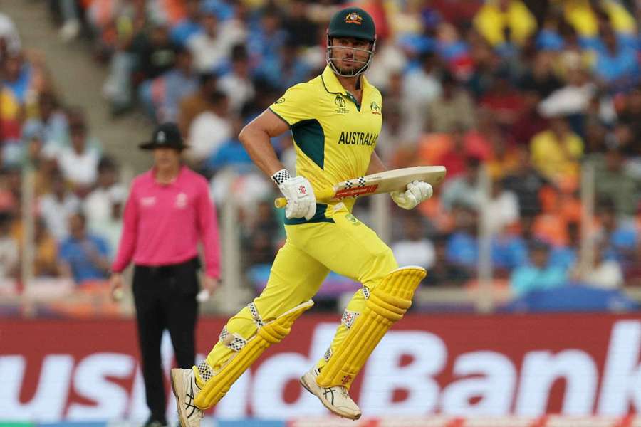 Marcus Stoinis in action in 2023