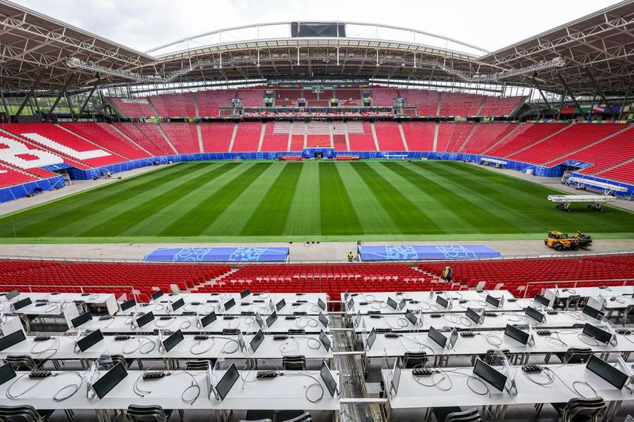A equipe do VAR ficará perto do estádio do RB Leipzig