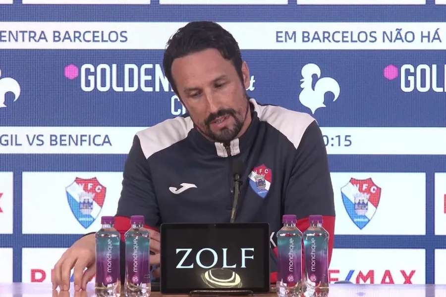 César Peixoto, treinador do Gil Vicente