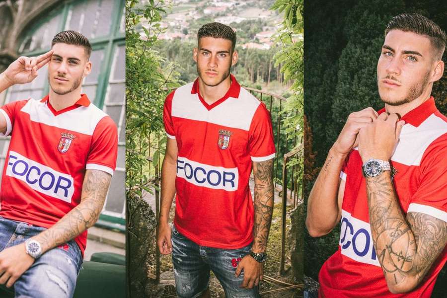 Roberto já veste as cores do SC Braga