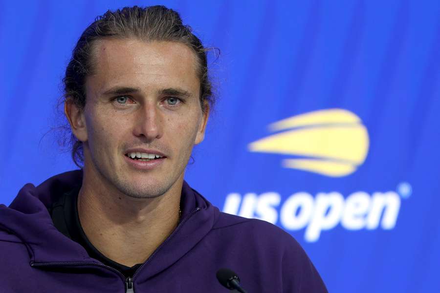 Zverev speaks to the media ahead of US Open