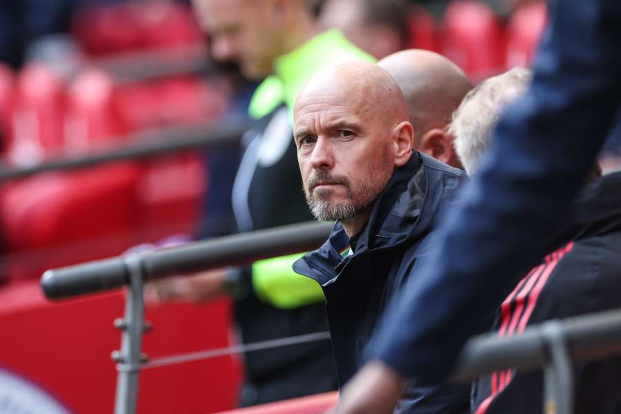  Erik ten Hag van Manchester United verwacht donderdag een "boos" Tottenham Hotspur te zien