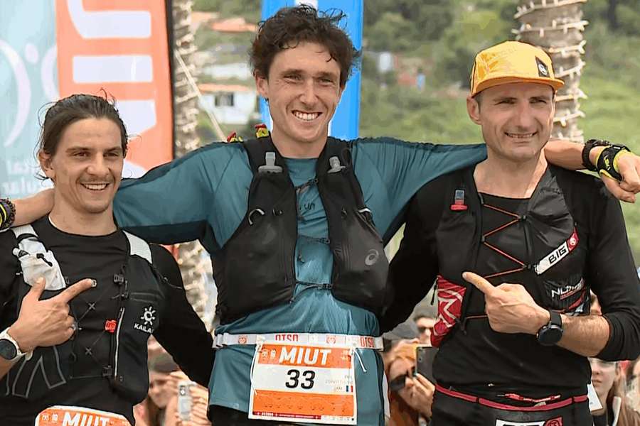 Francês Paul Cornut-Chauvinc com Miguel Arsénio e Raul Butaci