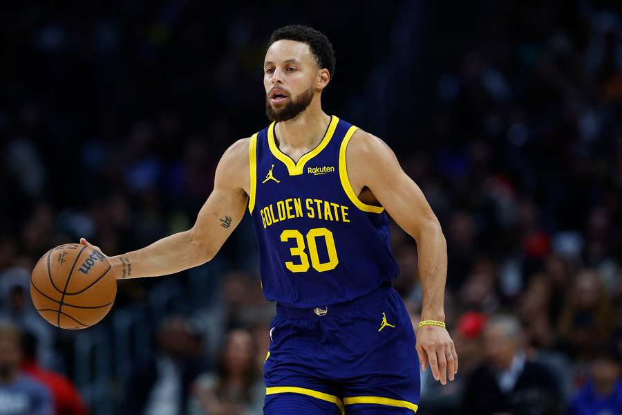 Steph Curry verfehlte gegen die Portland Trail Blazers achtmal aus der Distanz.