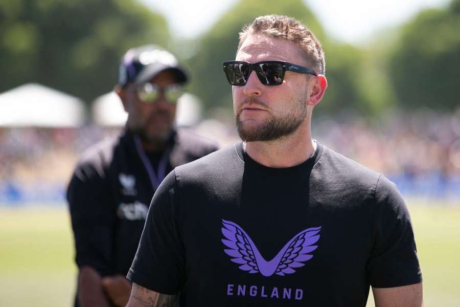 England cricket coach Brendon McCullum