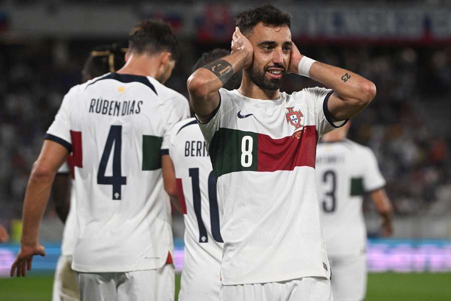 Bruno Fernandes resolveu o encontro com um belo golo na primeira parte