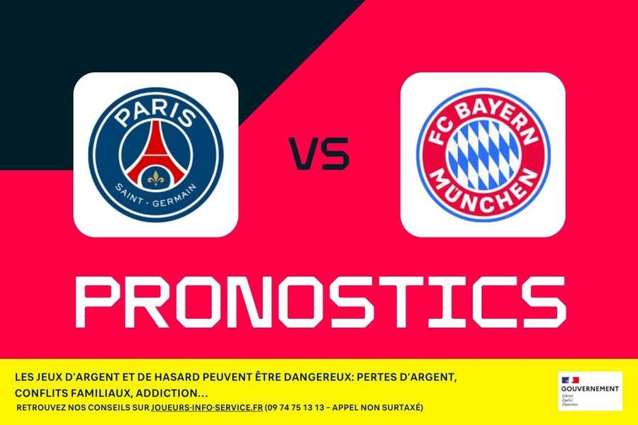 PSG - Bayern Munich : pronostics, meilleurs paris et cotes (Ligue des champions)