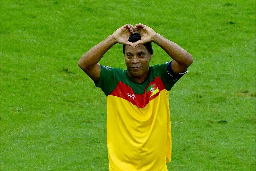 Ronaldinho ce dimanche au Maracana.