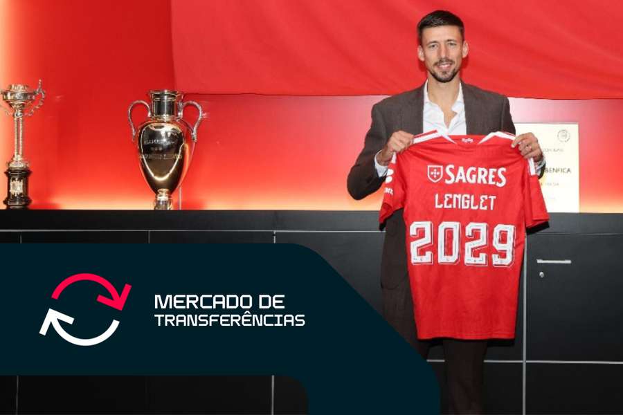 Lenglet oficializado pelo Benfica Lenglet oficializado pelo Benfica