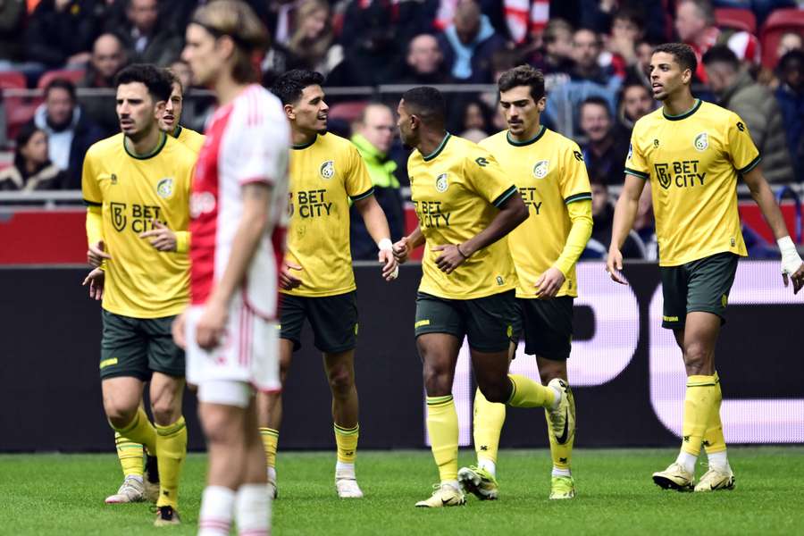 Fotuna Sittard viert de 1-1 