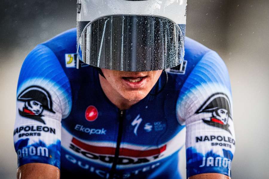 Remco Evenepoel tijdens Parijs-Nice