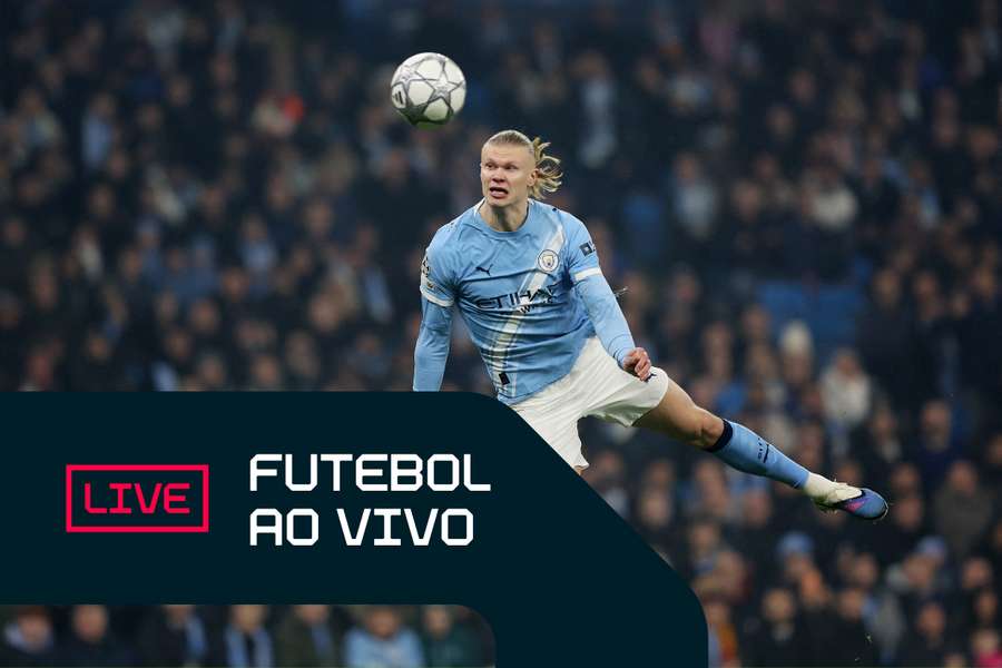 Haaland voa em lance do jogo do City pela Champions