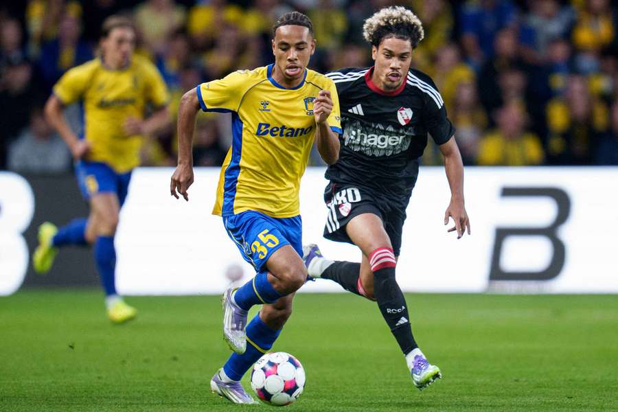 Nartey ještě v barvách Bröndby.