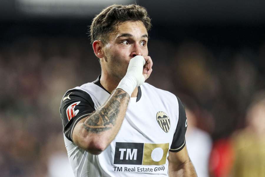 Hugo Duro marcou dois golos contra o Las Palmas