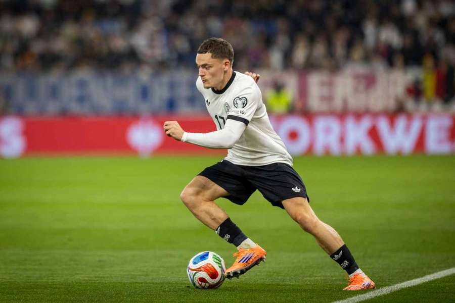 Florian Wirtz am Ball