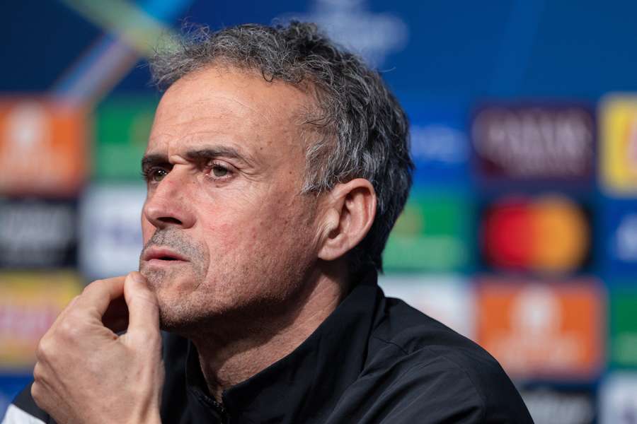 Luis Enrique, entrenador del PSG