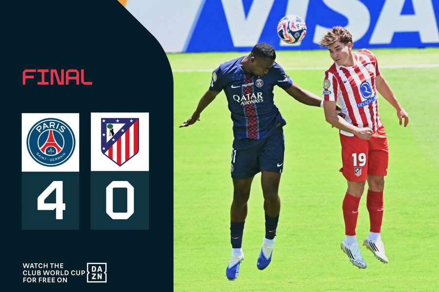 Sigue en directo el PSG-Atlético de Madrid