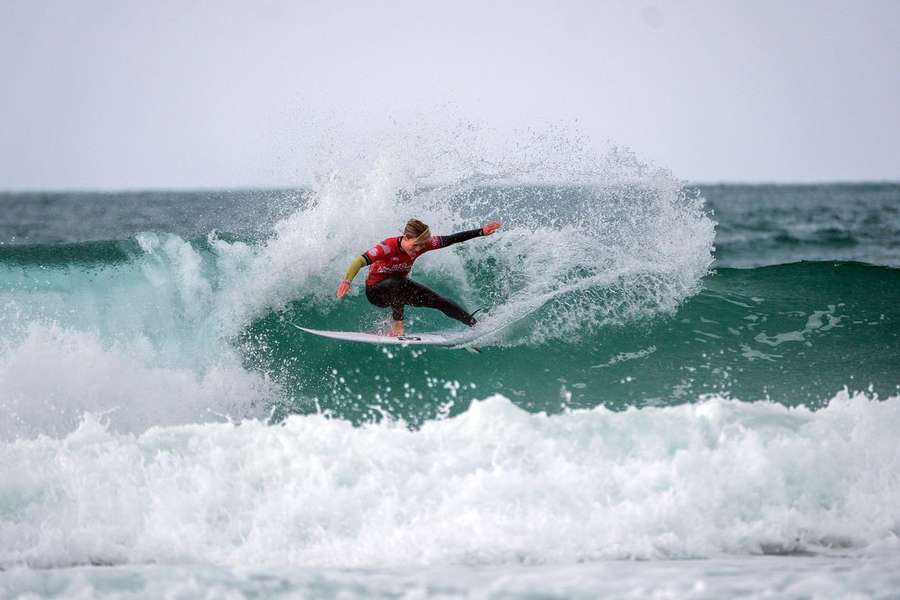 Caroline Marks em Peniche