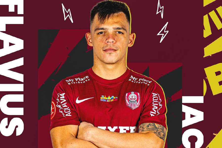 Flavius Iacob, jucătorul lui CFR Cluj