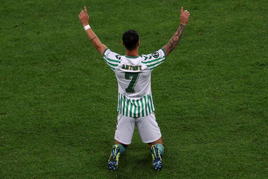 Antony, con el Betis