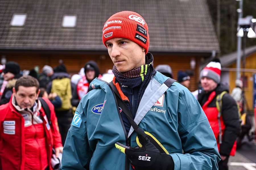 Karl Geiger setzt auf Training statt Wettkampf. Karl Geiger setzt auf Training statt Wettkampf.