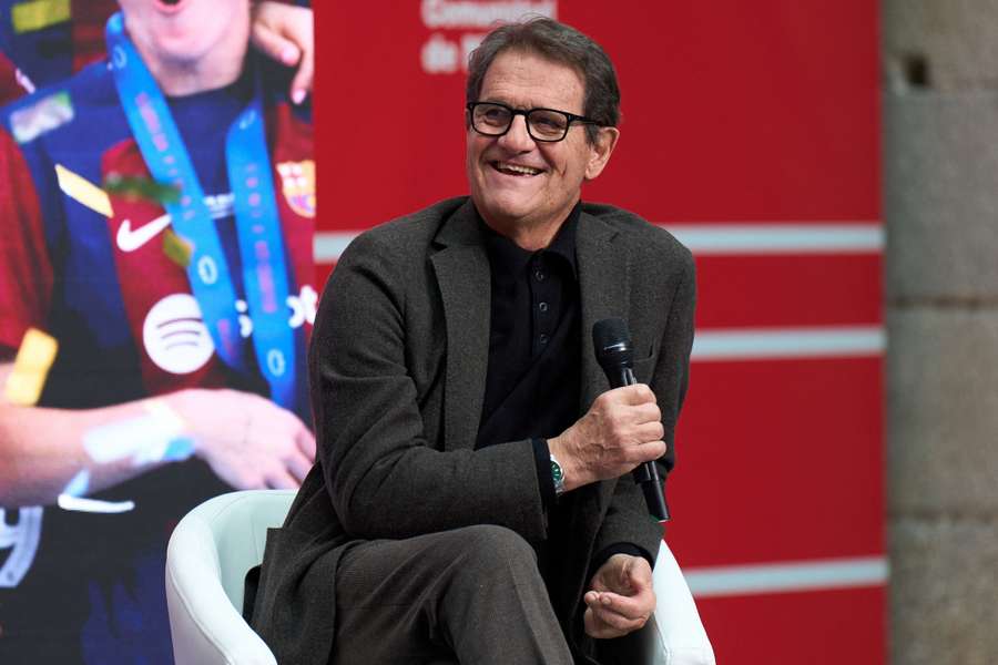 Fabio Capello, en la presentación de los Premios Laureus Fabio Capello, en la presentación de los Premios Laureus