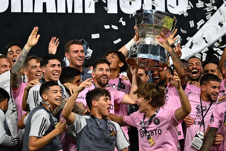 Messi leads Inter Miami to first trophy with Leagues Cup win