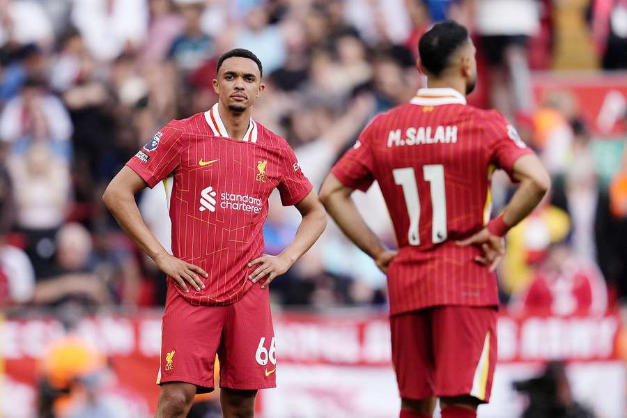 Salah defends Alexander-Arnold after 'harsh' jeers from Liverpool fans