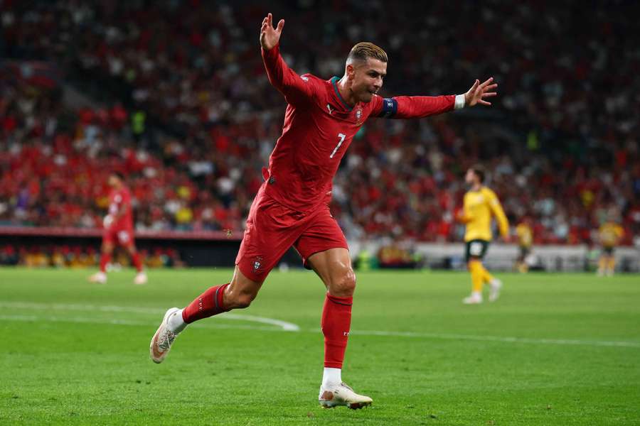 Cristiano Ronaldo ao serviço da seleção de Portugal