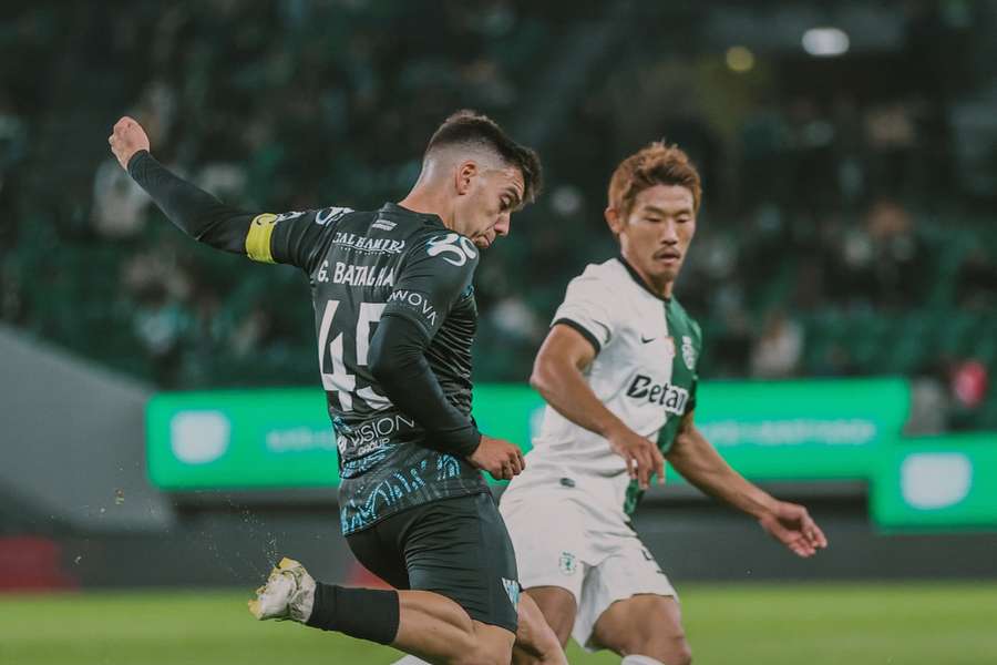 Gonçalo Batalha ao serviço do Marinhense