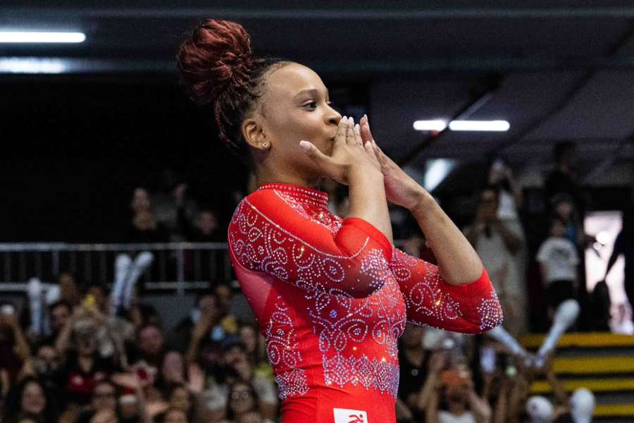 Rebeca Andrade brilha no Campeonato Brasileiro