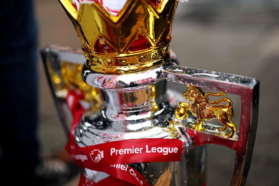 Trofej pro vítěze Premier League.