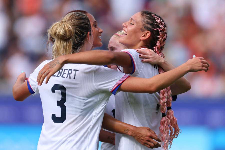 EUA de volta ao topo do futebol feminino