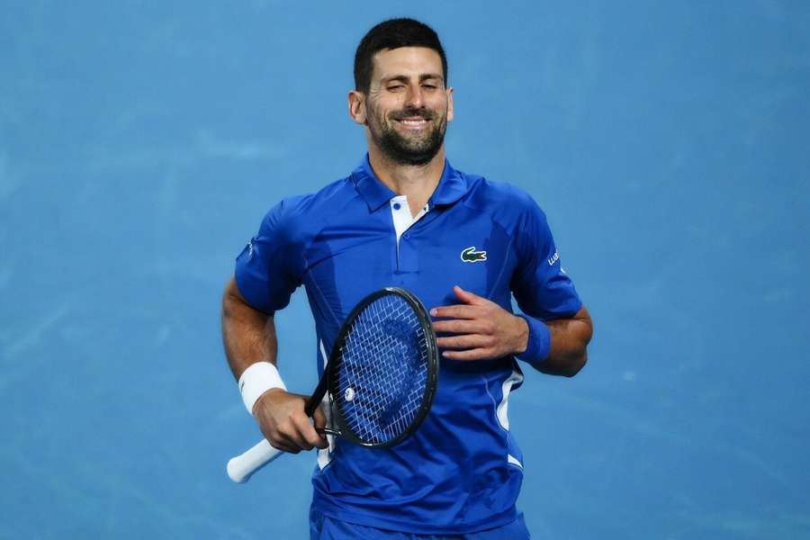 Erneut mit einem blauen Auge davongekommen: Novak Djokovic