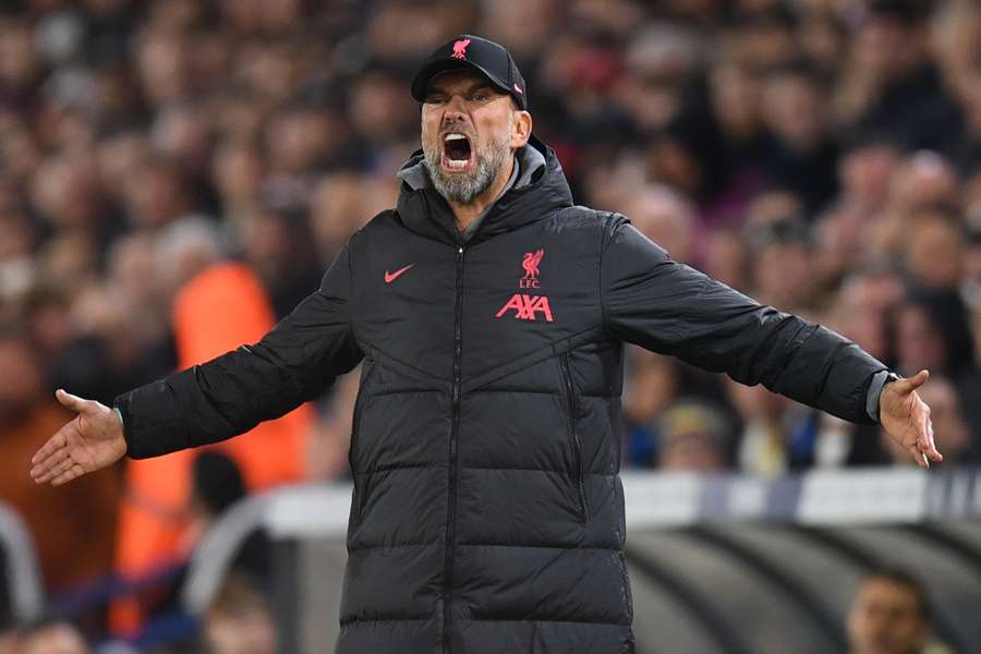 Klopp lors du match face à Leeds.