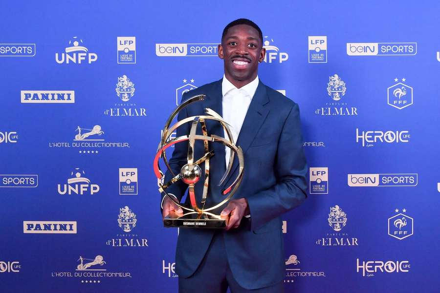 Dembele named Ligue 1 Player of the Year: I feel fulfilled at PSG