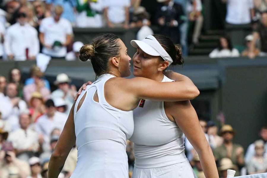Aryna Sabalenka și Amanda Anisimova