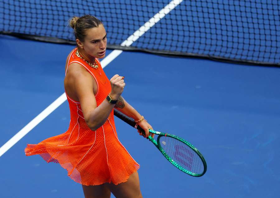 Aryna Sabalenka przejęła kontrolę w drugim secie