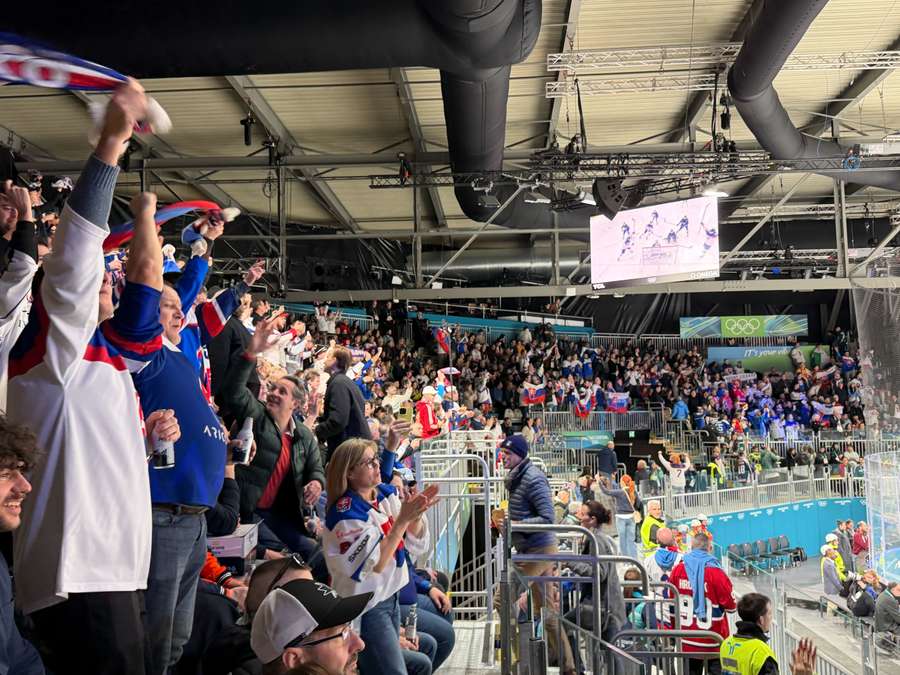 Radosť priaznivcov Slovenska.