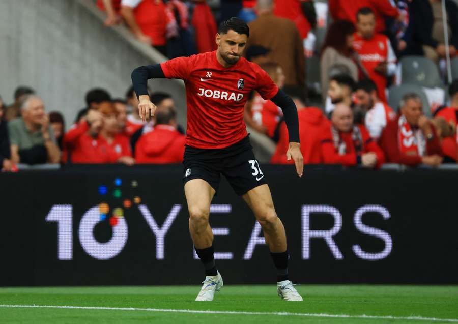 Il riscaldamento del Braga