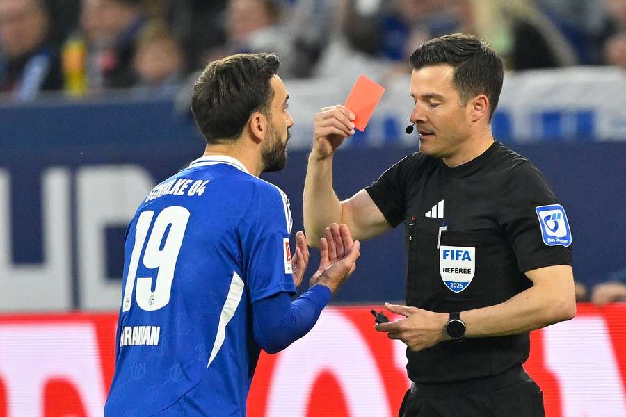 Kenan Karaman konnte den Platzverweis nicht verstehen.