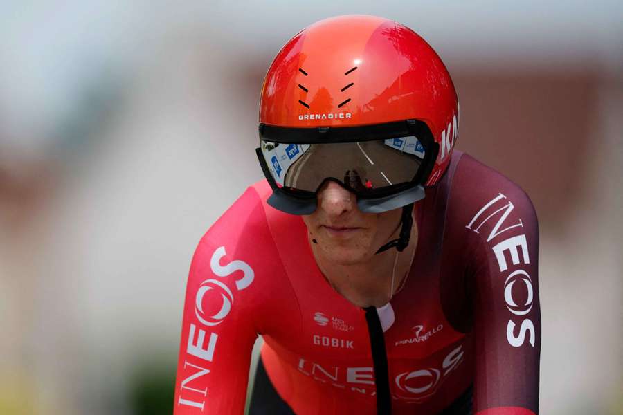 Ben Turner outfoxed Jasper Philipsen in a sprint finish