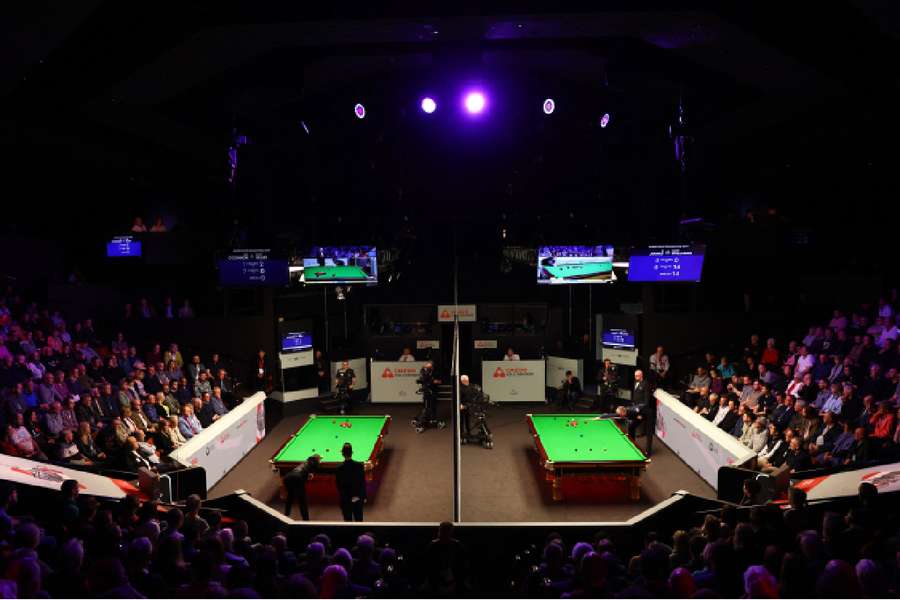 Sheffield's Crucible Theatre is an iconic snooker venue