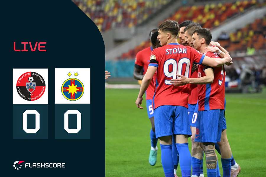 LIVE Csikszereda Miercurea Ciuc - FCSB