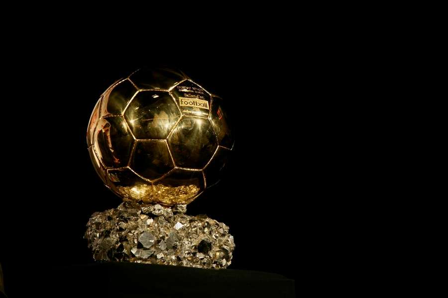 O troféu da Bola de Ouro